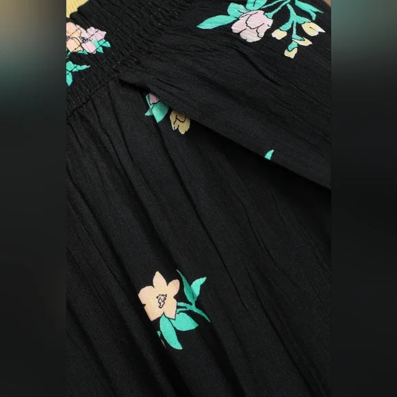 Billabong Wandering Soul Floral Print Wide-Leg Pants - Picture 5 of 6